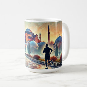 Köra i Istanbul Hagia Sophia Kaffemugg
