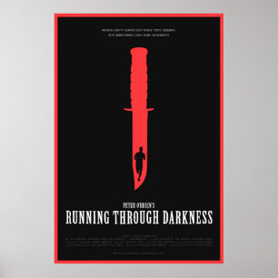 Köra igenom mörkerfilmen Poster