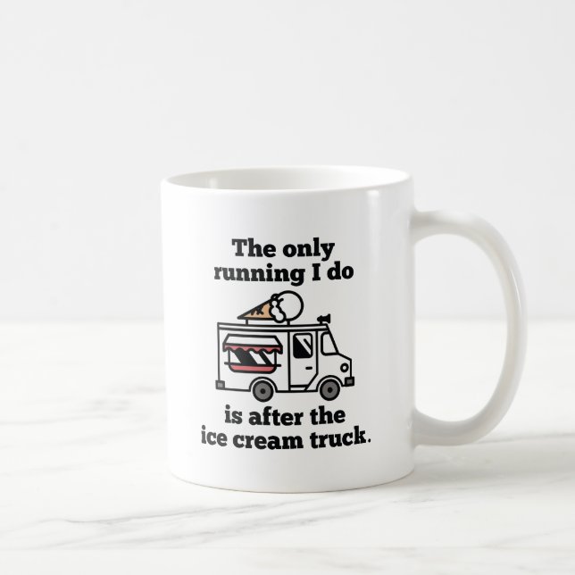 Köra iskräm kaffemugg (Höger)