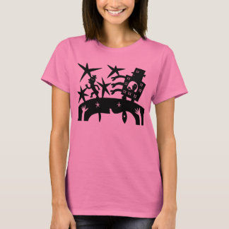 Köra iväg från en robot t shirt
