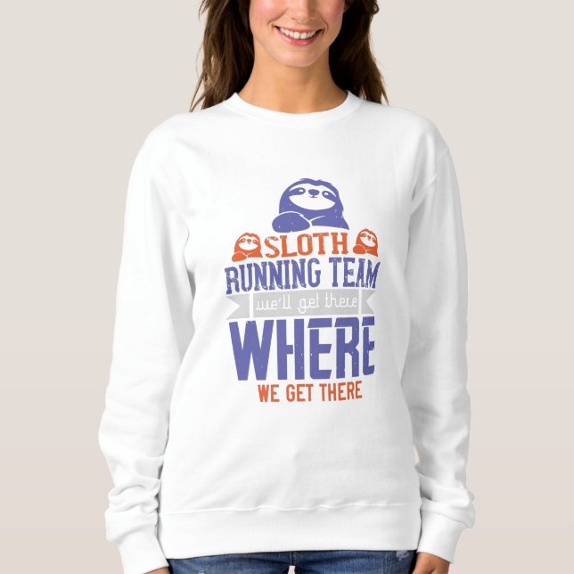 Köra - Långsam körningsgrupp T Shirt (Framsida)