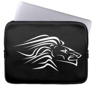 Köra Lejona Laptop sleeve Black - Ditt Färg
