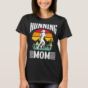 Köra Mamma Jogger Mor Springer Mamma Mamma Mothe T Shirt