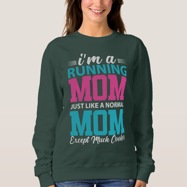"Köra Mamma-sötskjorta - Kylare än Normal Mamma T Shirt (Framsida)