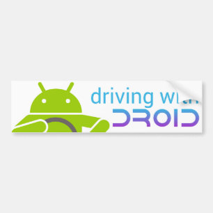 Köra med DROID, Androidbildekal Bildekal
