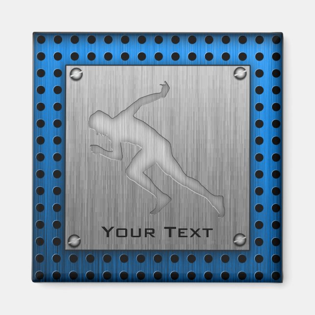 Köra; Metall-utseendet borstat Magnet (Framsidan)