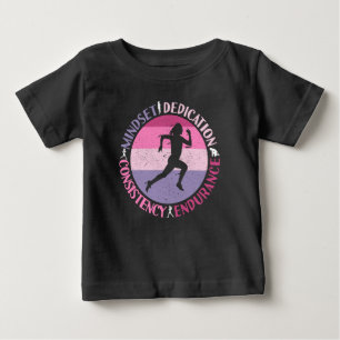 Köra Mindset - Girly Springer Endurance Quote T Shirt