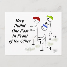 Köra motiverat meddelande vykort