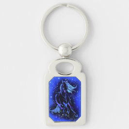 Köra nyckelkedja för häst