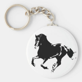 Köra nyckelkedja för häst nyckelring