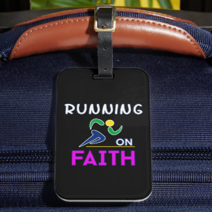Köra på Faith Christian Springer Bagagebricka