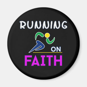 Köra på Faith Christian Springer Magnet