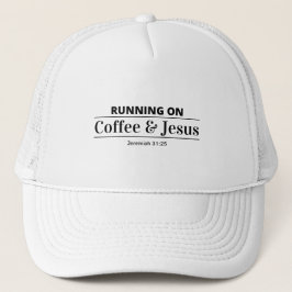 Köra på kaffe och Jesus Truckerkeps