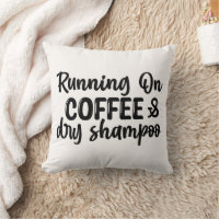 Köra på kaffe och torr Shampoo