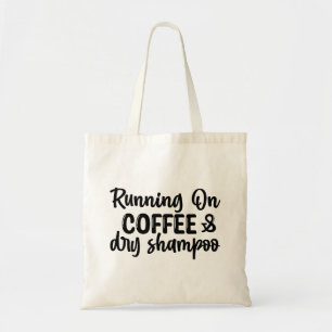 Köra på kaffe och torr Shampoo Tygkasse