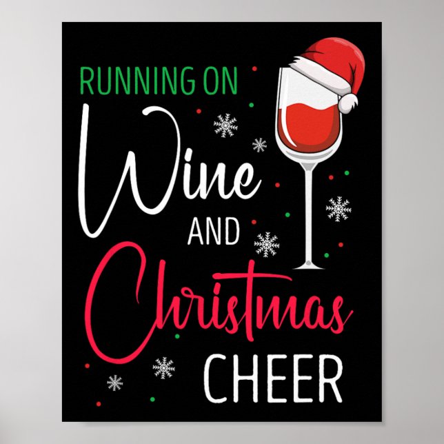 Köra på Vin och Humor Poster (Framsidan)
