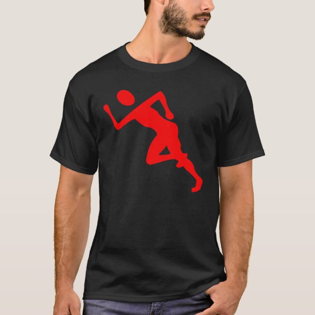 Köra - Röd Tee Shirt (Framsida)
