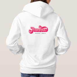 Köra Rosa Bold Retro Font Motivational T Shirt