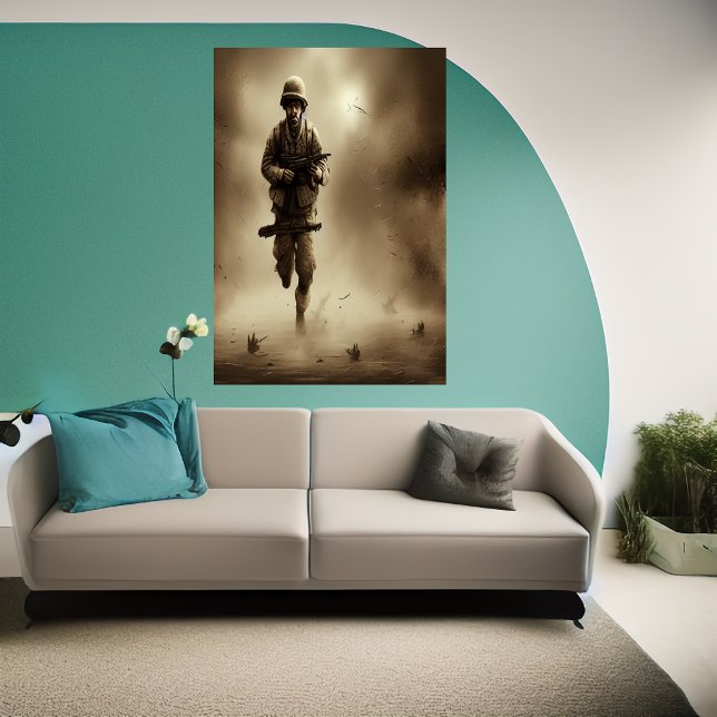 Köra solider | AI Art Poster (Skapare uppladdad)