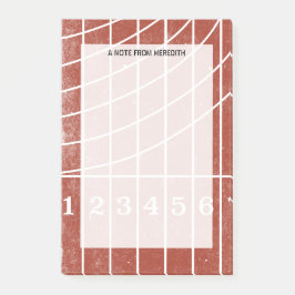 Köra spårstift för Springer och bussar Post-it Block