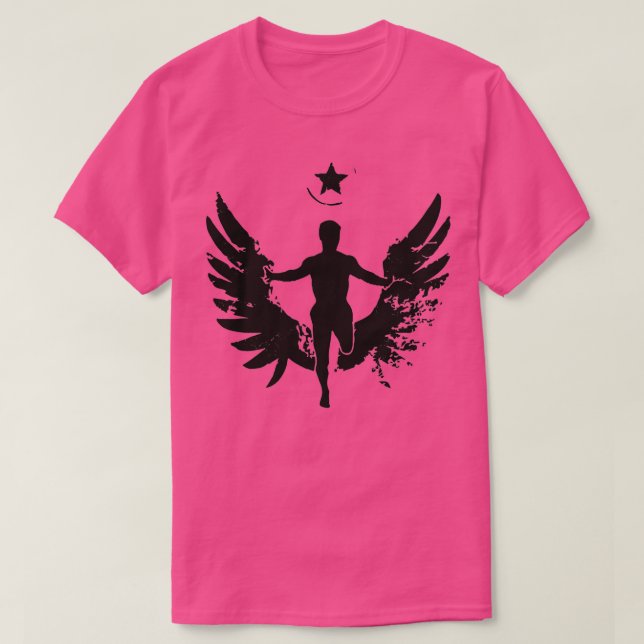 Köra Springer Angel T Shirt (Design framsida)