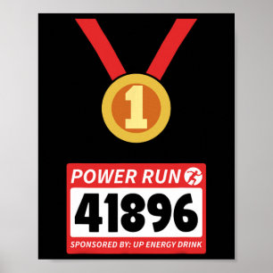 Köra Springer Halva Marathon Halloween Costume Poster