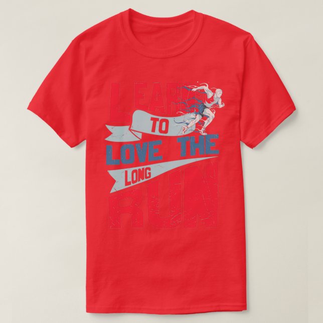 Köra Springer Marathon Sport Fitness Joggare 1 T Shirt (Design framsida)
