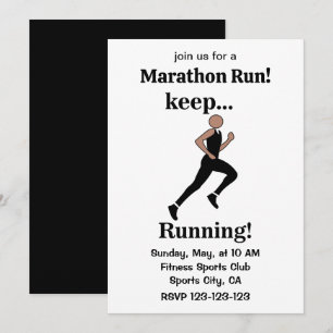 Köra Springer Marathon Springa Sports Inbjudningar