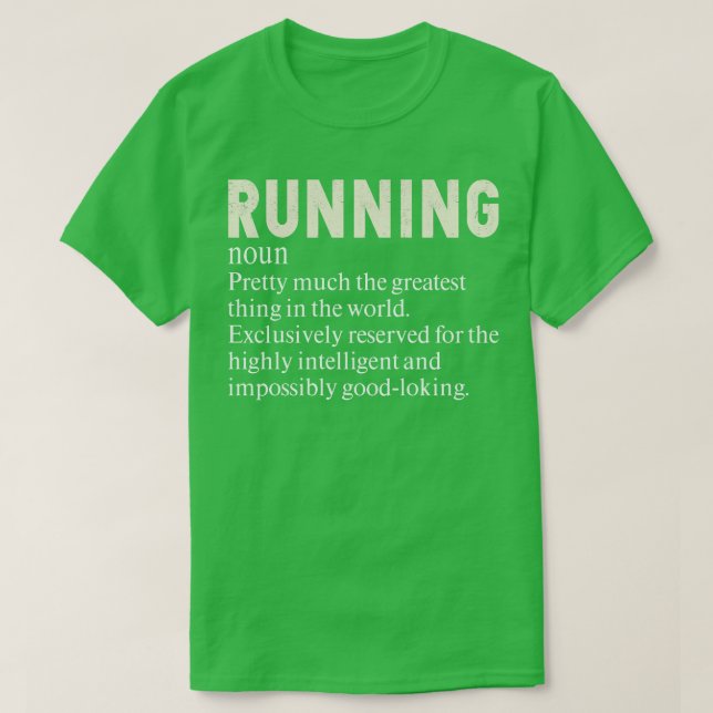 Köra Springerna Funny Definition Funny 5k Marathon T Shirt (Design framsida)