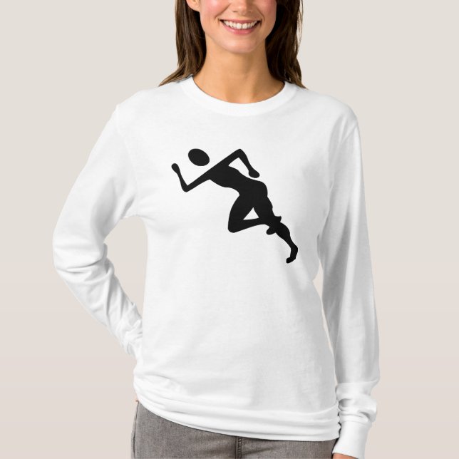 Köra - svart tee shirt (Framsida)
