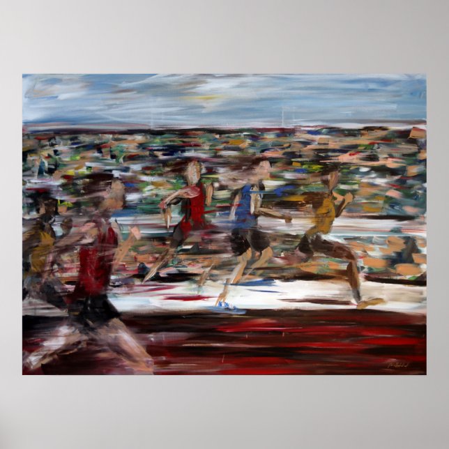 Köra Tävling Poster (Framsidan)