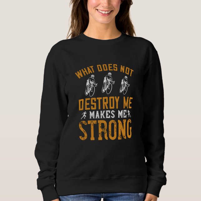 Köra - Vad förstör inte mig? T Shirt (Framsida)