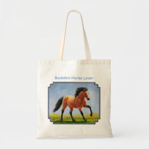 Köra Vild Buckskin Horse Tygkasse