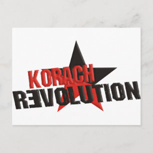 Korach Revolution Vykort