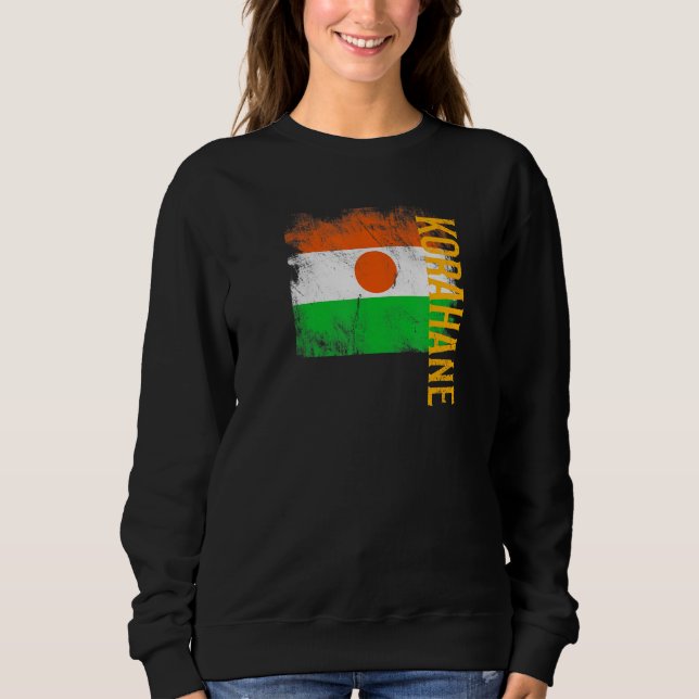 Korahane Niger Flagga för nigerianska Manar Women  T Shirt (Framsida)
