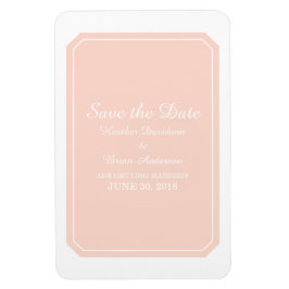 Koral Elegant Spara datum Magnet