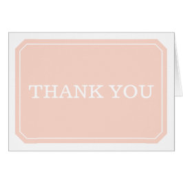 Koral-Elegant - tackkort Hälsningskort