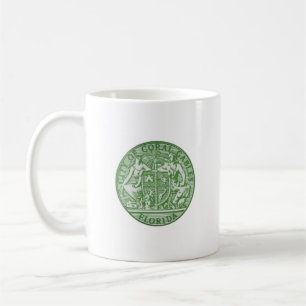 Koral Gables försegling, Florida Kaffemugg