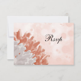 Koral och vit rev OSA kort