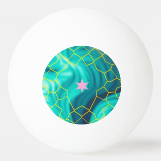 Koral Pong-våg Pingisboll (Framsidan)
