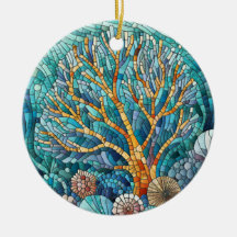 Koral Reef mosaic art