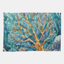 Koral Reef mosaic art