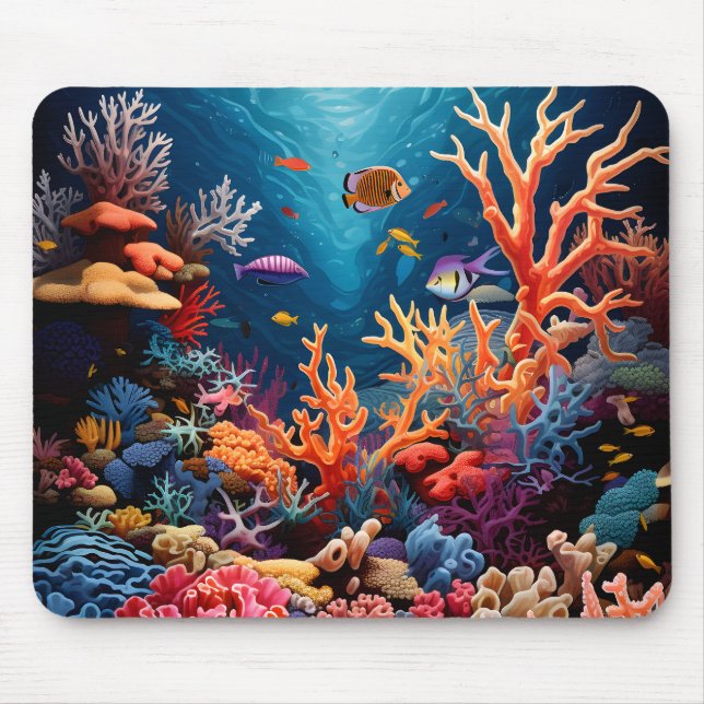 Koral Reef Mouse Pad Musmatta (Framsidan)