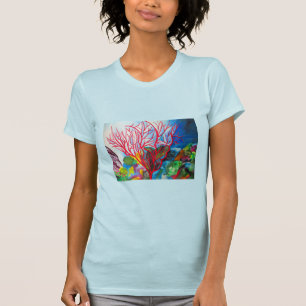 Koral Reef Underbar Barrier Reef Ocart T Shirt