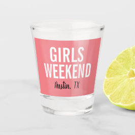 Koral Rosa Girls Helg Shot Glass