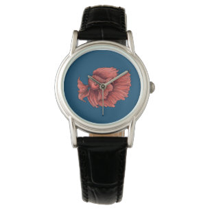 Koral Siamese-fisk Armbandsur