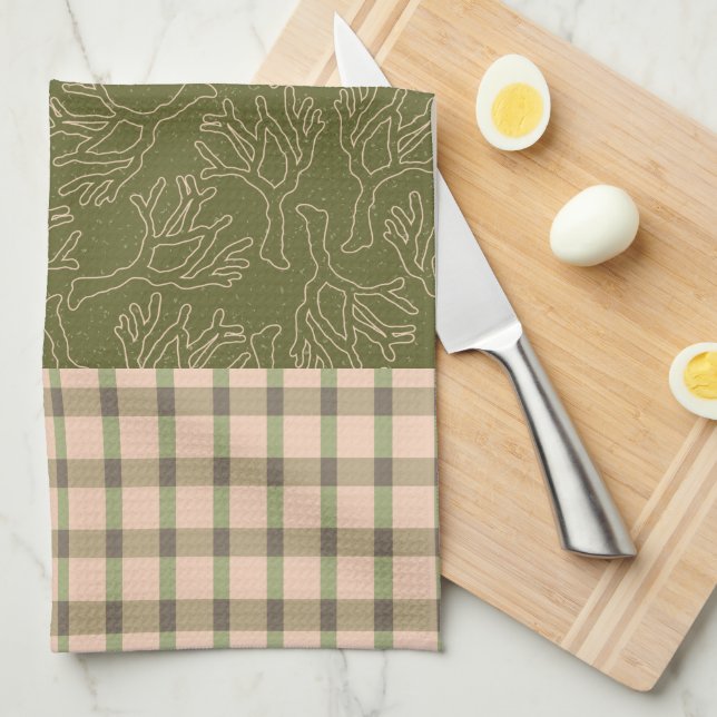 Koralisera och lägga in kökshanddukar (Vikt i Fjärdedel)