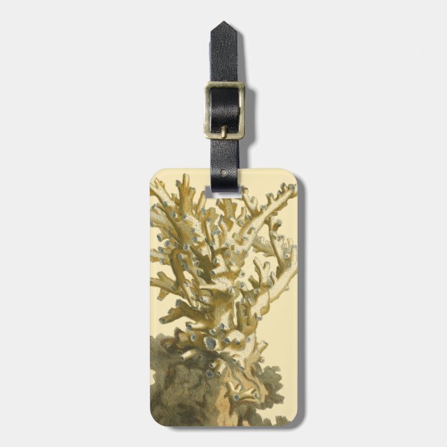 Korall av havet bagagebricka (Vertikal Framsida)