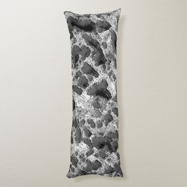 Korall med svart och vit färg runt kudde (Baksidan (Vertikal))