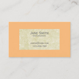 Korall och handgjorda pappra snyggten struktur visitkort